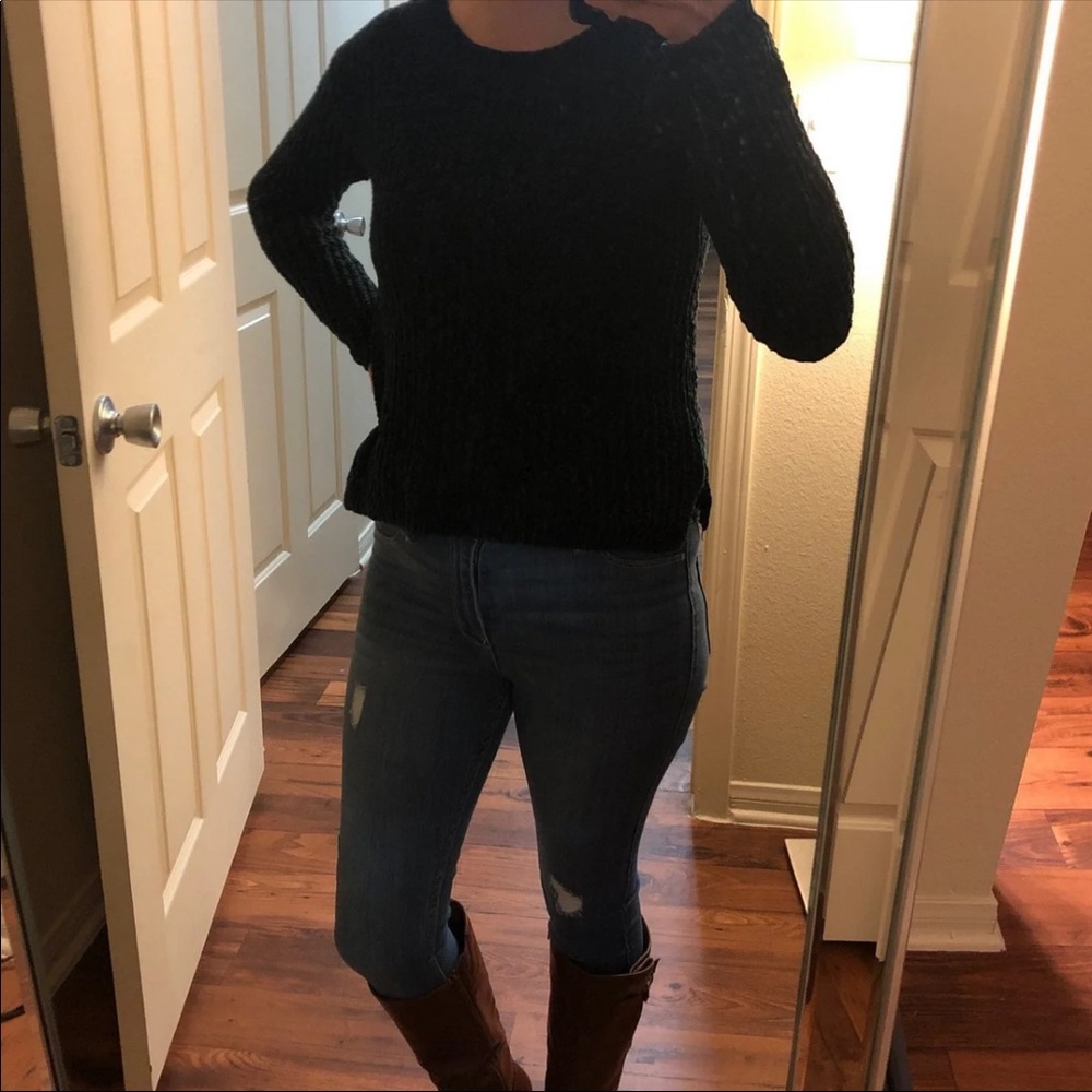 Emerald Hi-Low Aeropostale Sweater